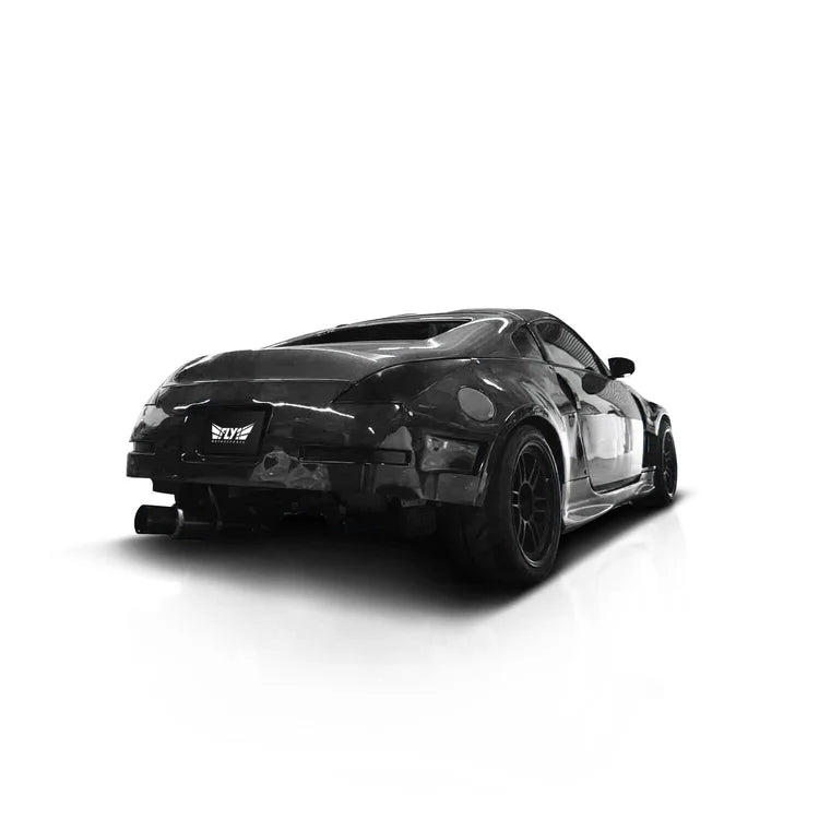 Nissan 350Z Wide Rear Quarter Panels (+25MM)