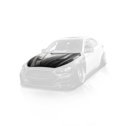 Infiniti Q50 Spec-S Vented Hood