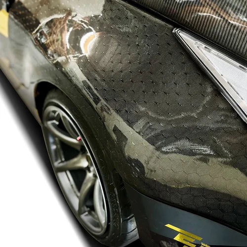 Nissan 350Z Carbon Fiber OEM Rear Quarter Panel Caps