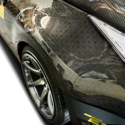 Nissan 350Z Carbon Fiber OEM Rear Quarter Panel Caps