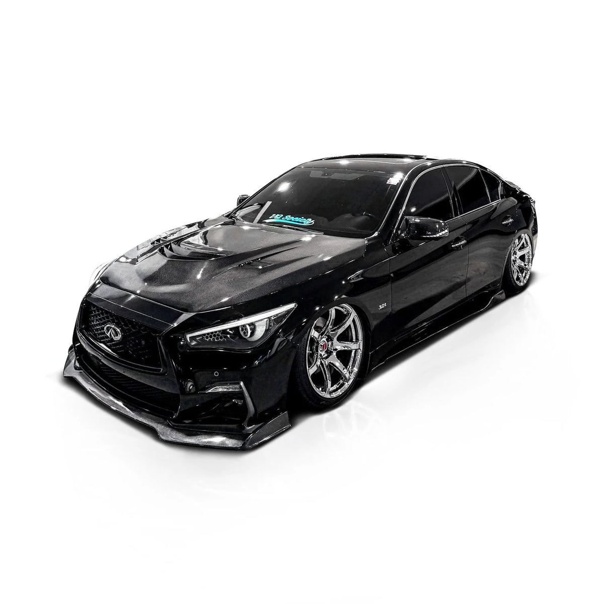 Infiniti Q50 Q-Attack Vented Hood