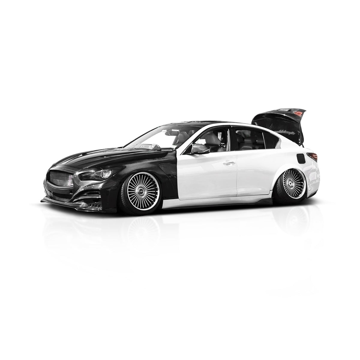 Infiniti Q50 Spec-S Vented Hood