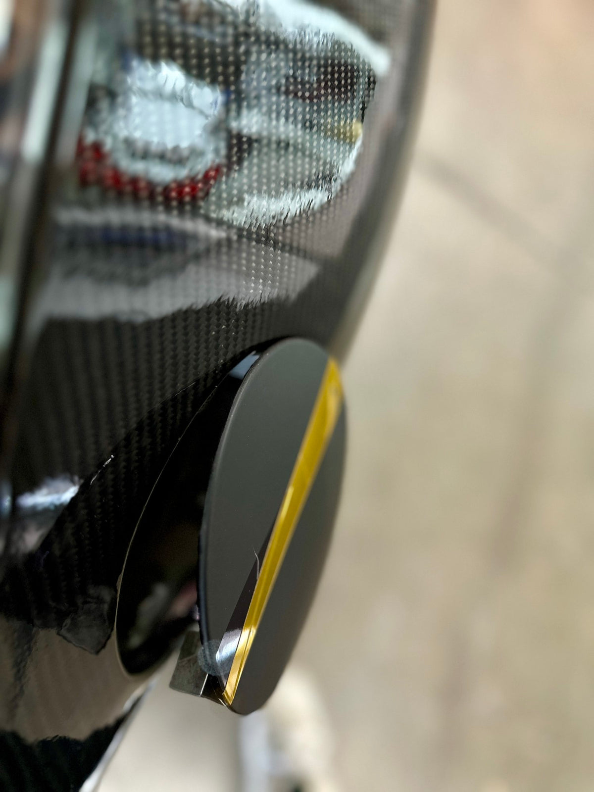 Nissan 350Z OEM Style Carbon Fiber Rear Quarter Panel Caps