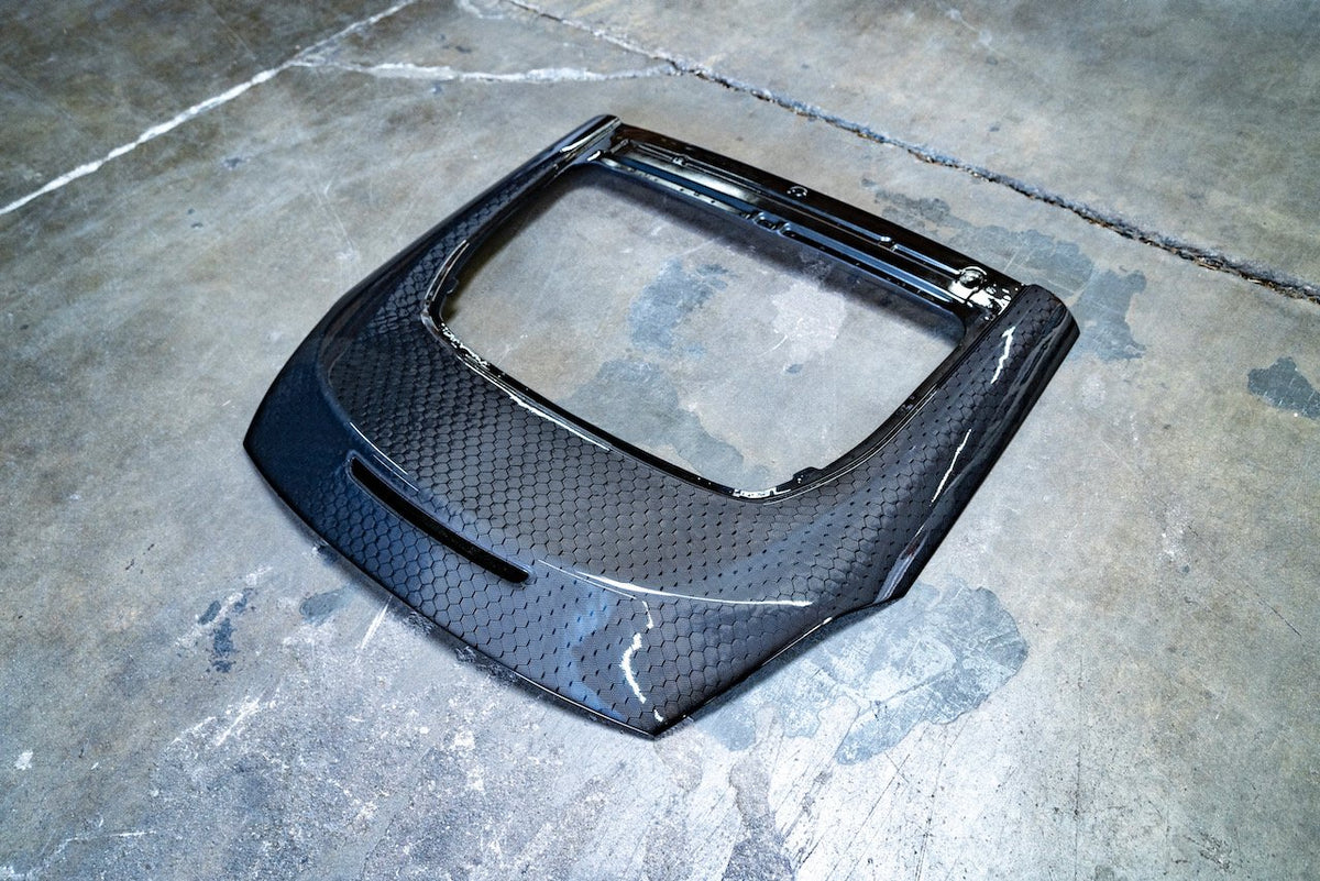 Nissan 370Z OEM Style Carbon Fiber Hatch