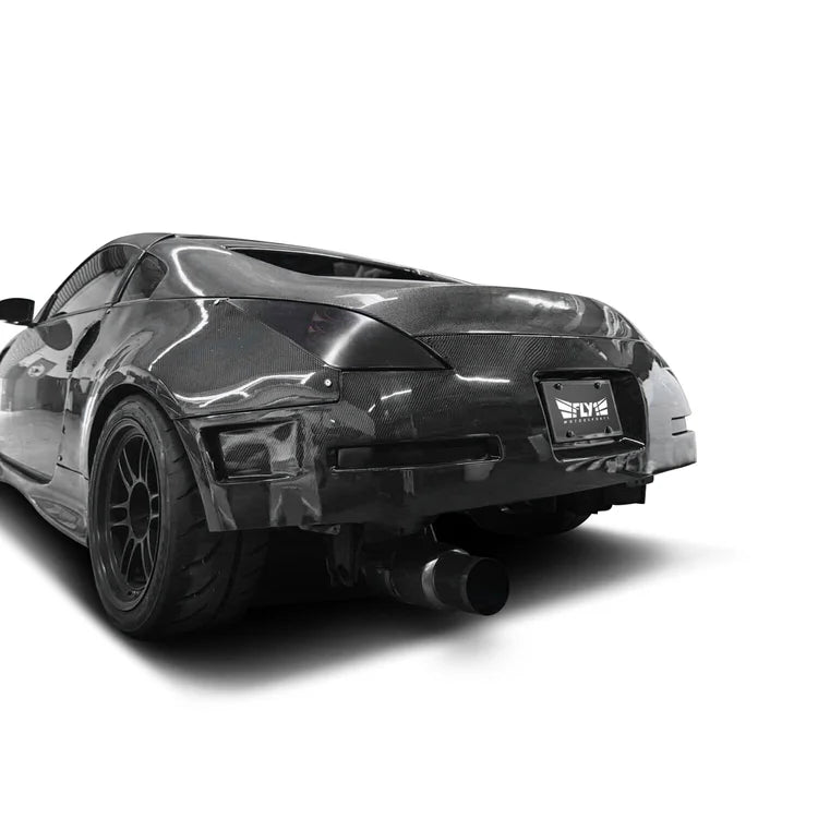Nissan 350Z Wide Rear Quarter Panels (+25MM)