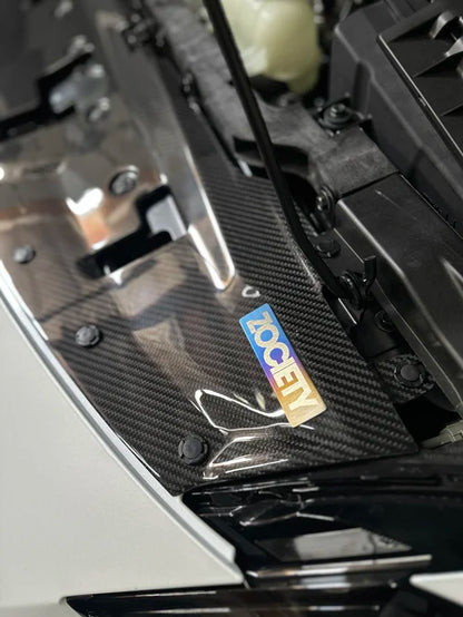 ZOCIETY x Fly1 Motorsports Carbon Fiber Radiator Air Guide
