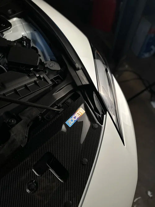 ZOCIETY x Fly1 Motorsports Carbon Fiber Radiator Air Guide