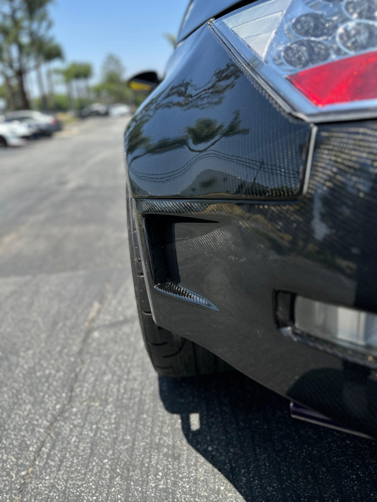 Nissan 350Z Avi-Edition Vented Wide Rear Bumper
