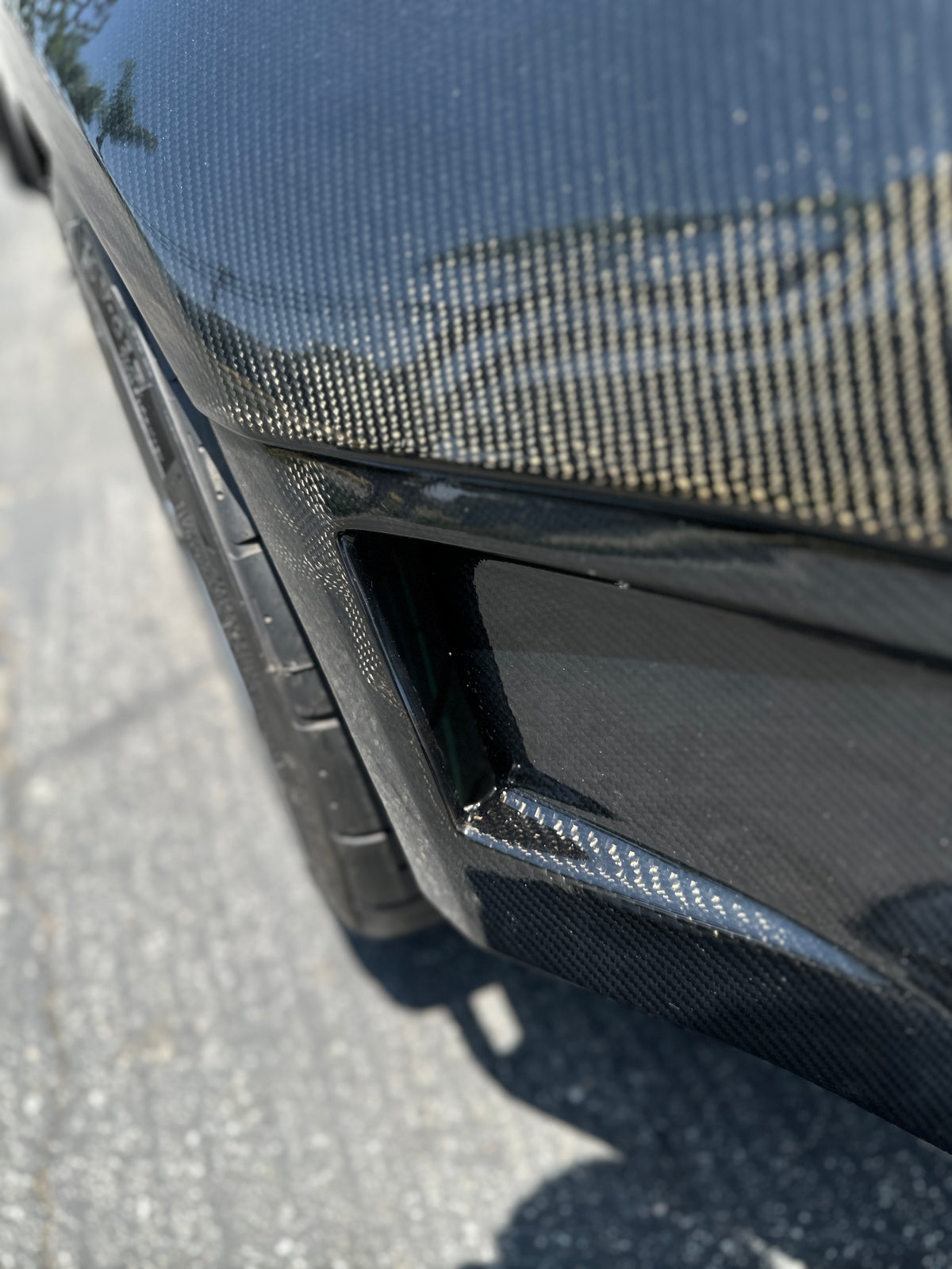 Nissan 350Z Avi-Edition Vented Wide Rear Bumper