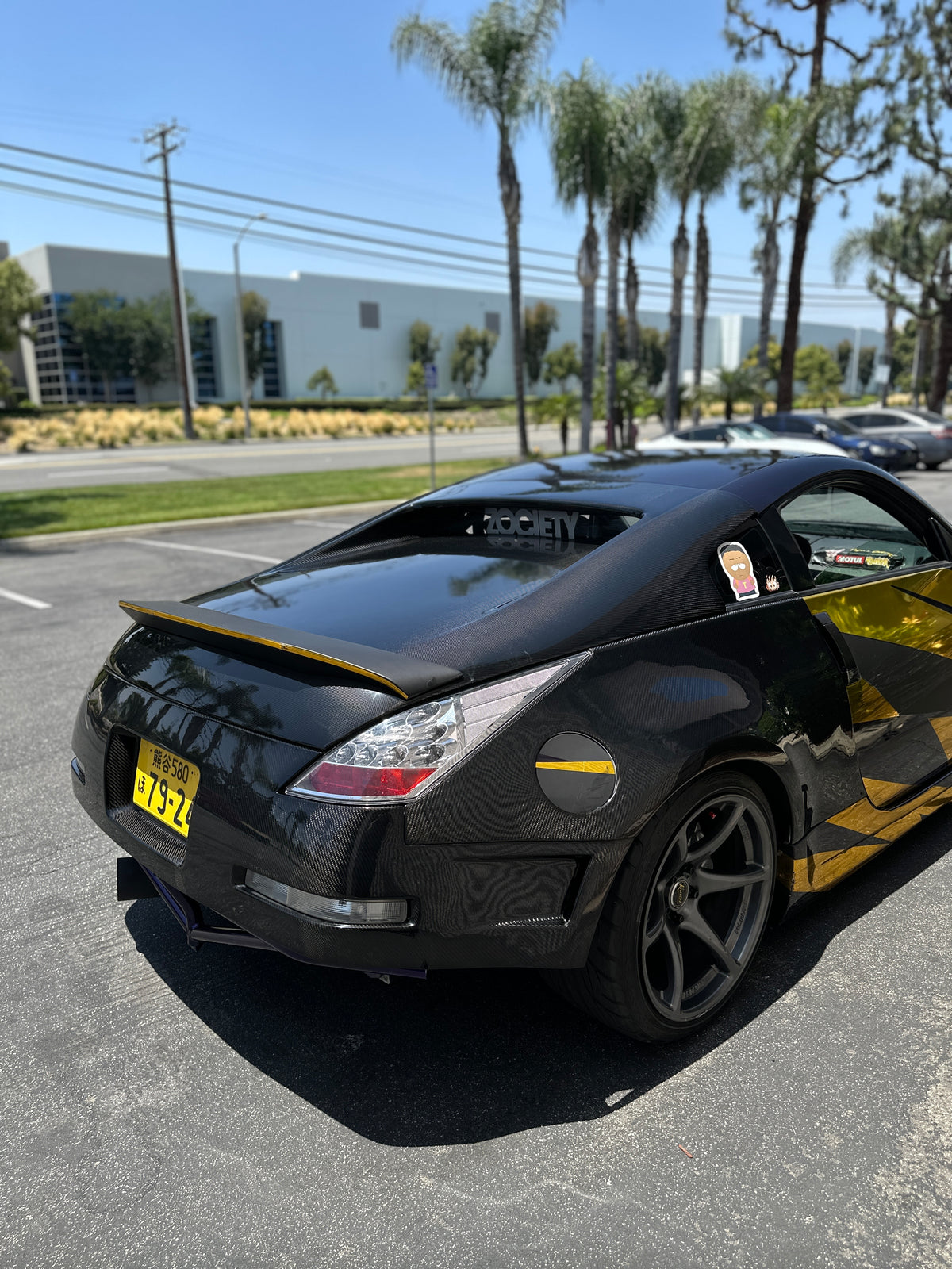 Nissan 350Z Avi-Edition Vented Wide Rear Bumper