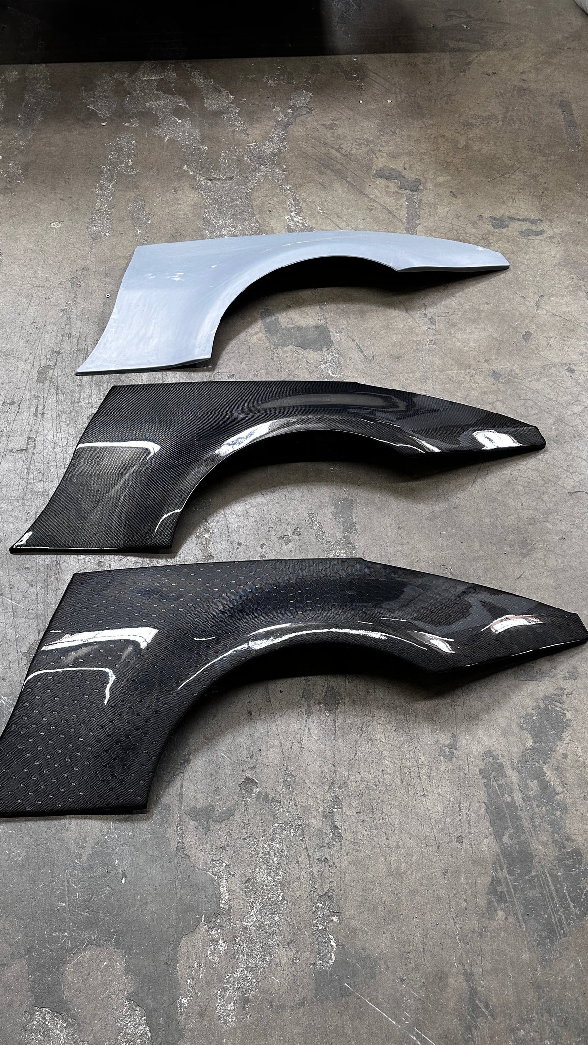 Nissan 350Z Avi-Edition Vented Wide Rear Bumper