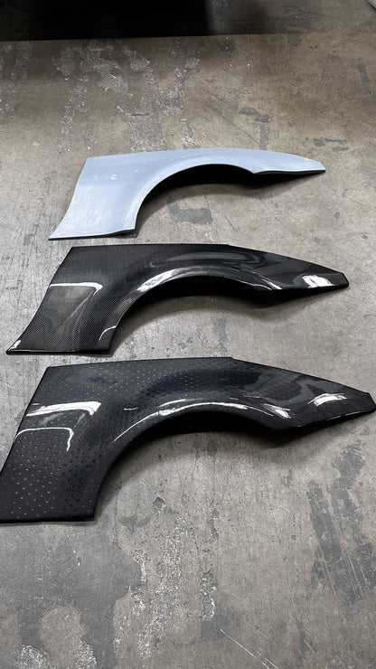 Nissan 350Z Avi-Edition Vented Wide Rear Bumper