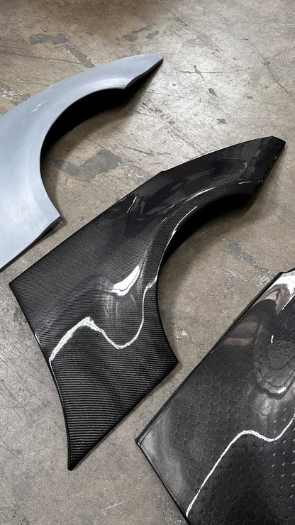 Nissan 350Z Avi-Edition Vented Wide Rear Bumper