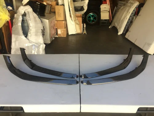2015+ NISMO Carbon Fiber Front Bumper Trim Pieces