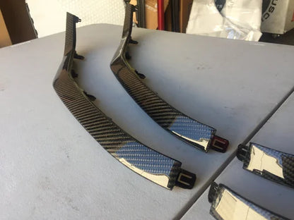 2015+ NISMO Carbon Fiber Front Bumper Trim Pieces