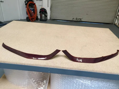 2015+ NISMO Carbon Fiber Front Bumper Trim Pieces