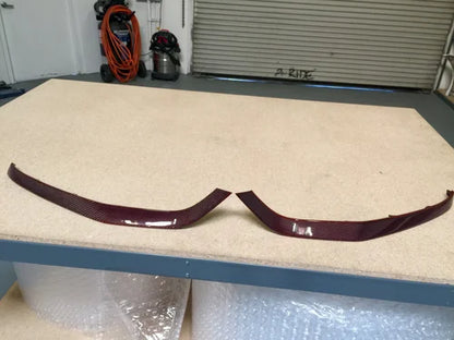 2015+ NISMO Carbon Fiber Front Bumper Trim Pieces
