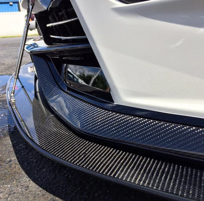2015+ NISMO Carbon Fiber Front Bumper Trim Pieces